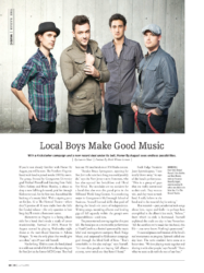 DC Modern Luxury A page from a newspaper article about DC Modern Luxury