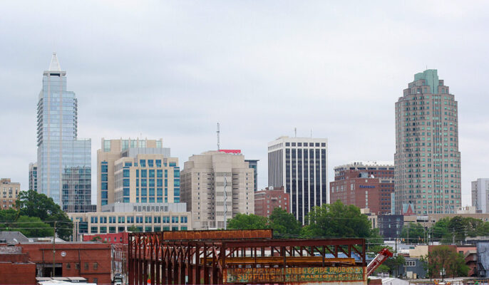 A view of Downtown Raleigh, North Carolina