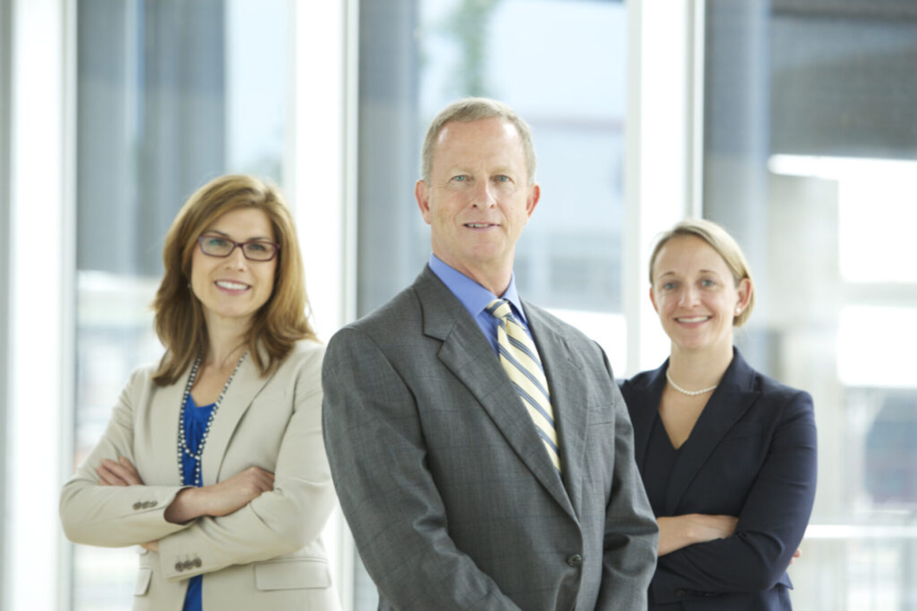 Lauren E. Davis, Dan Frith, and Lauren Ellerman posing for a photo