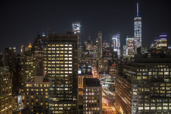 New York City at night