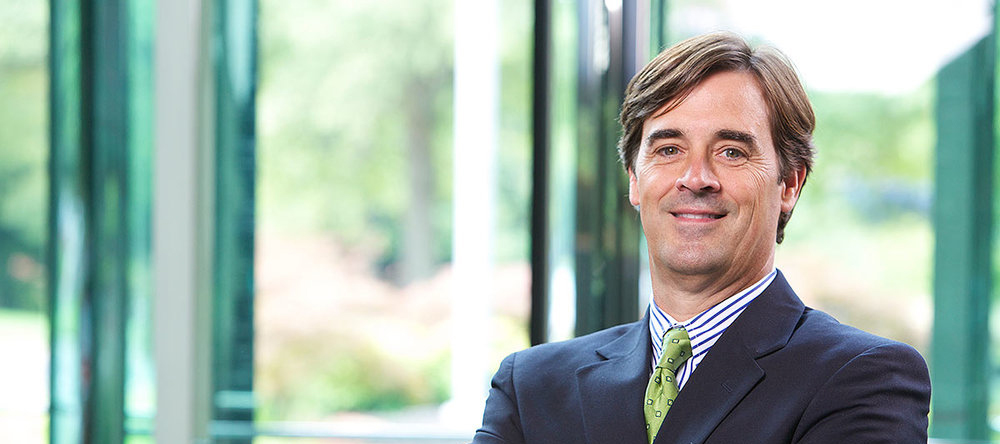 Man smiling for a professional image