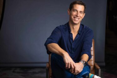 Portrait of Matt Spetzler, founder of Jamen Capital, for a Billboard feature by commercial photographer Brett Winter Lemon.