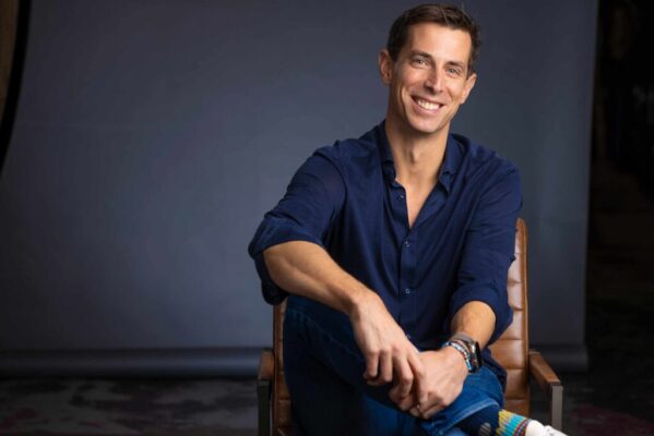 Portrait of Matt Spetzler, founder of Jamen Capital, for a Billboard feature by commercial photographer Brett Winter Lemon.